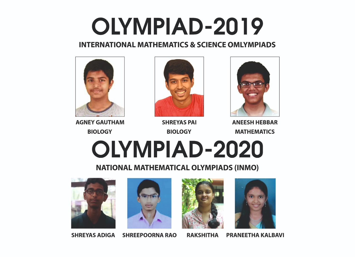 Olympiad 2020–2019 Result
